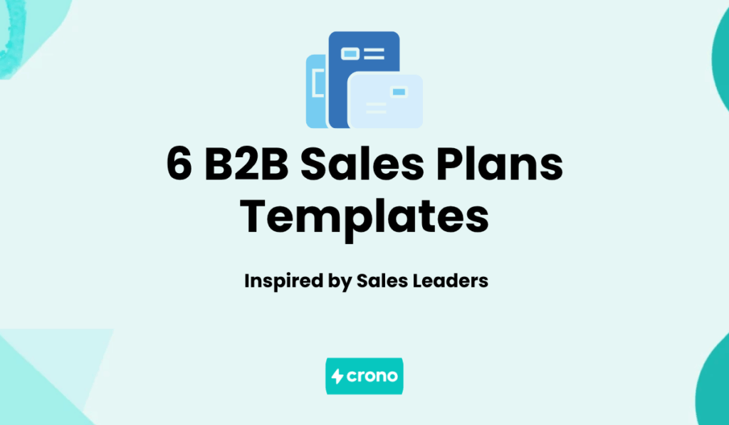 6 B2B Sales Plans Templates