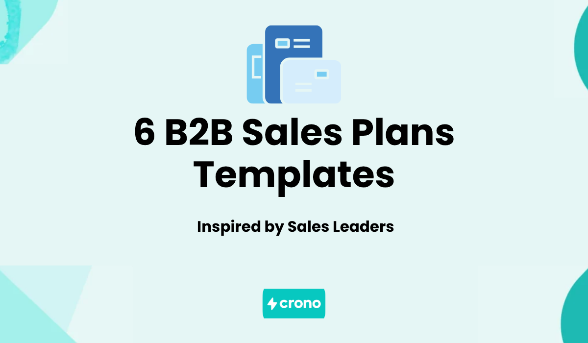 6 B2B Sales Plans Templates
