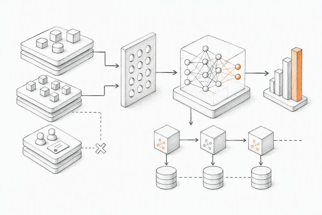 Data minimization and model audit flow