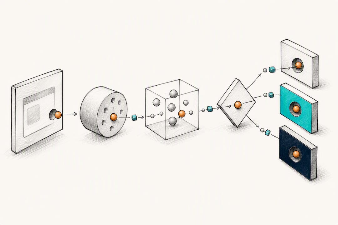 Lead moving through coordinated workflow stages