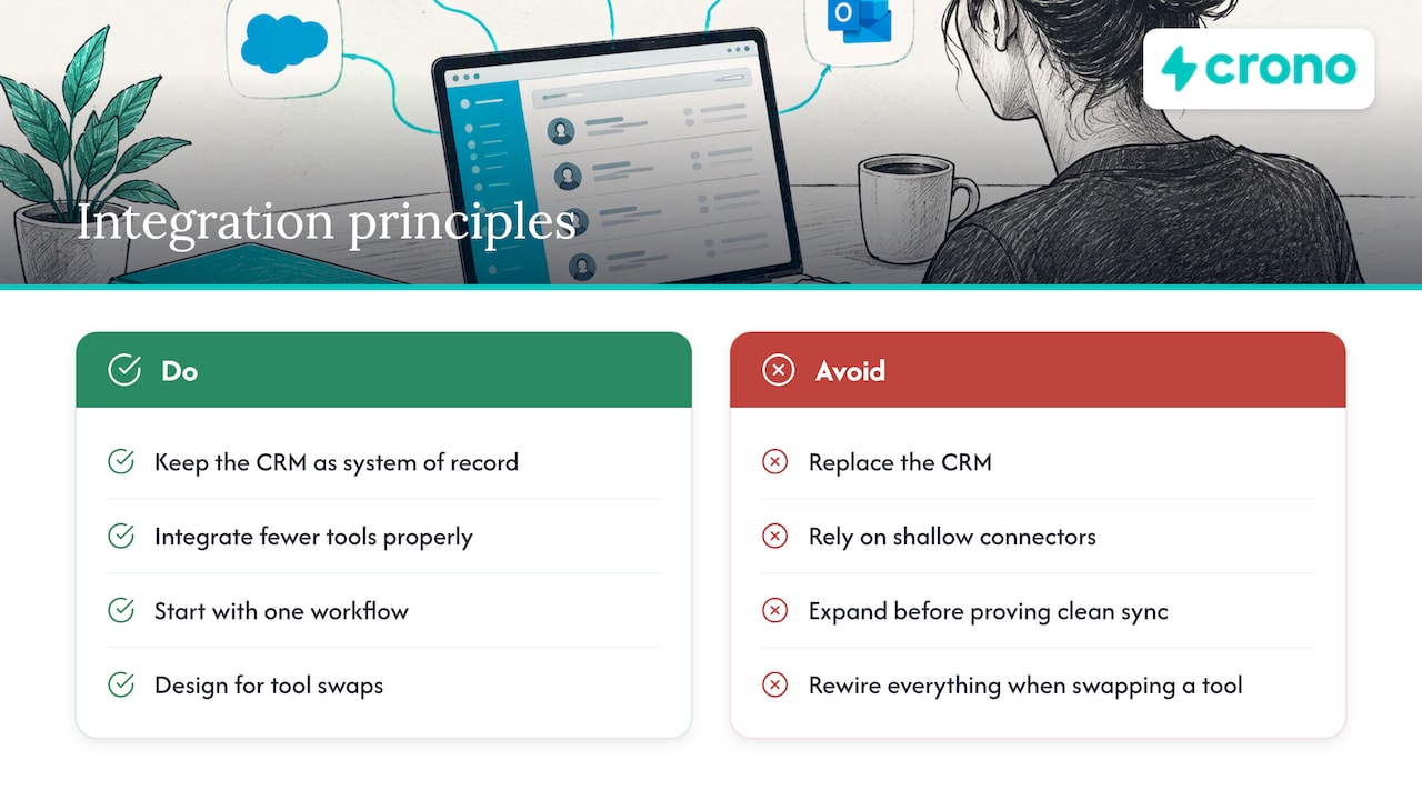 Where we stand on this at Crono — overview diagram